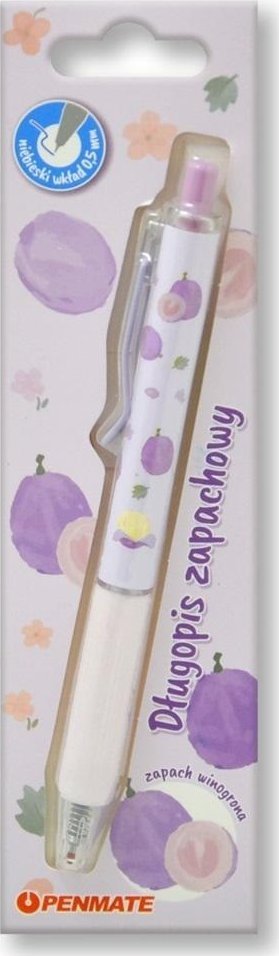 Długopis żelowy zapachowy winogronowy PENMATE
