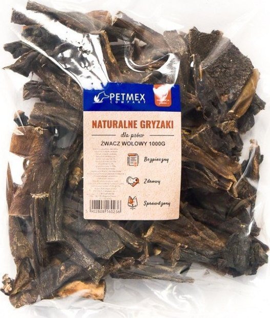 Petmex Gryzak dla psów PETMEX Żwacz wołowy 1kg
