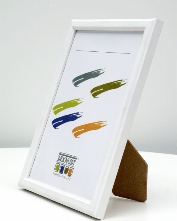 Ramka Deknudt S236K1 13x18 Wooden Frame in white