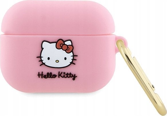 Sourcing Hello Kitty HKAP3DKHSP Airpods Pro cover pink/pink Silicone 3D Kitty Head