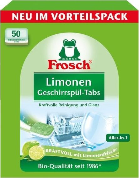 Frosch EKO* Tabletki do Zmywarki Extrakt Cytrynowy