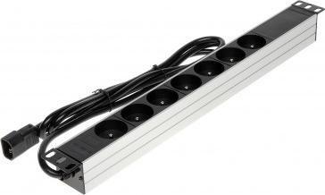 Delta Listwa zasilająca 19" 1U 7x CEE 7/5 (PD-7/RACK/IEC)