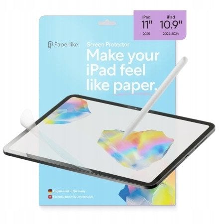 Folia ochronna imitująca papier Paperlike 3.0 do Apple iPad 10.9" 2022 / 11" 2025 [2 PACK]