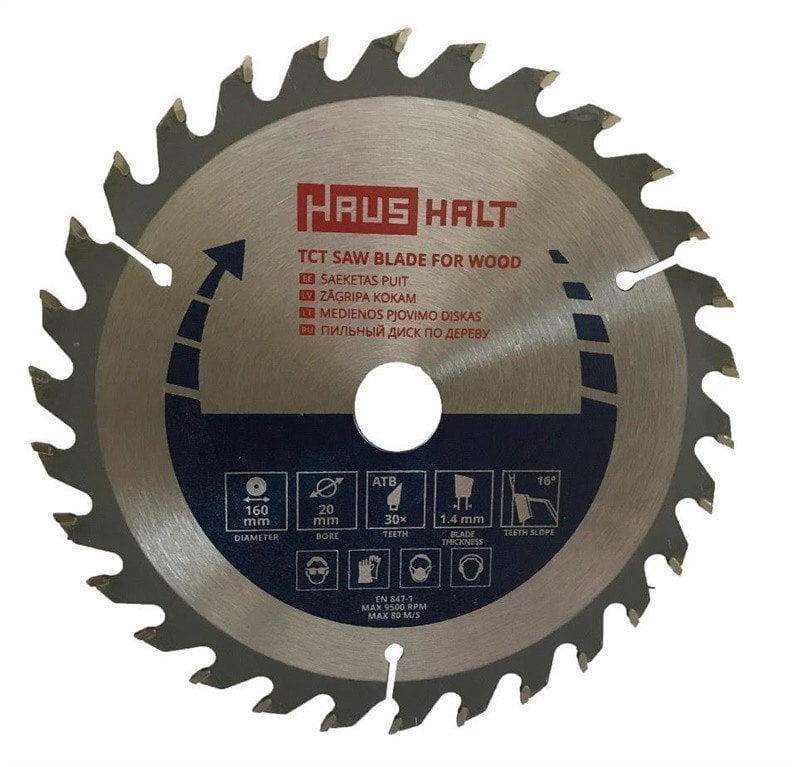 CIRCULAR SAW BLADE WOOD 160X20X30
