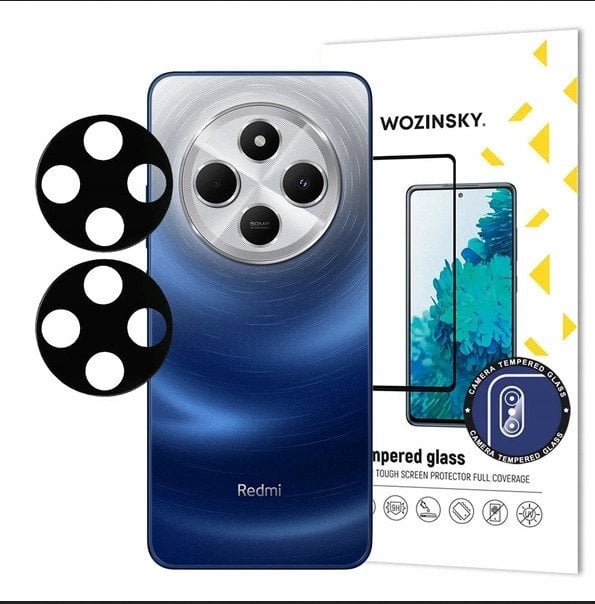 Szkło na aparat Wozinsky Full Camera Glass na Xiaomi Redmi 14C 5G, 2-pak
