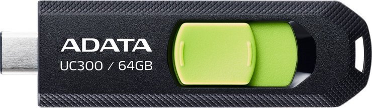 Pendrive ADATA UC300, 64 GB (ACHO-UC300-64G-RBK/GN )