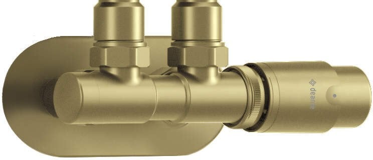 Zawór termostatyczny do grzejnika łazienkowego - prawy