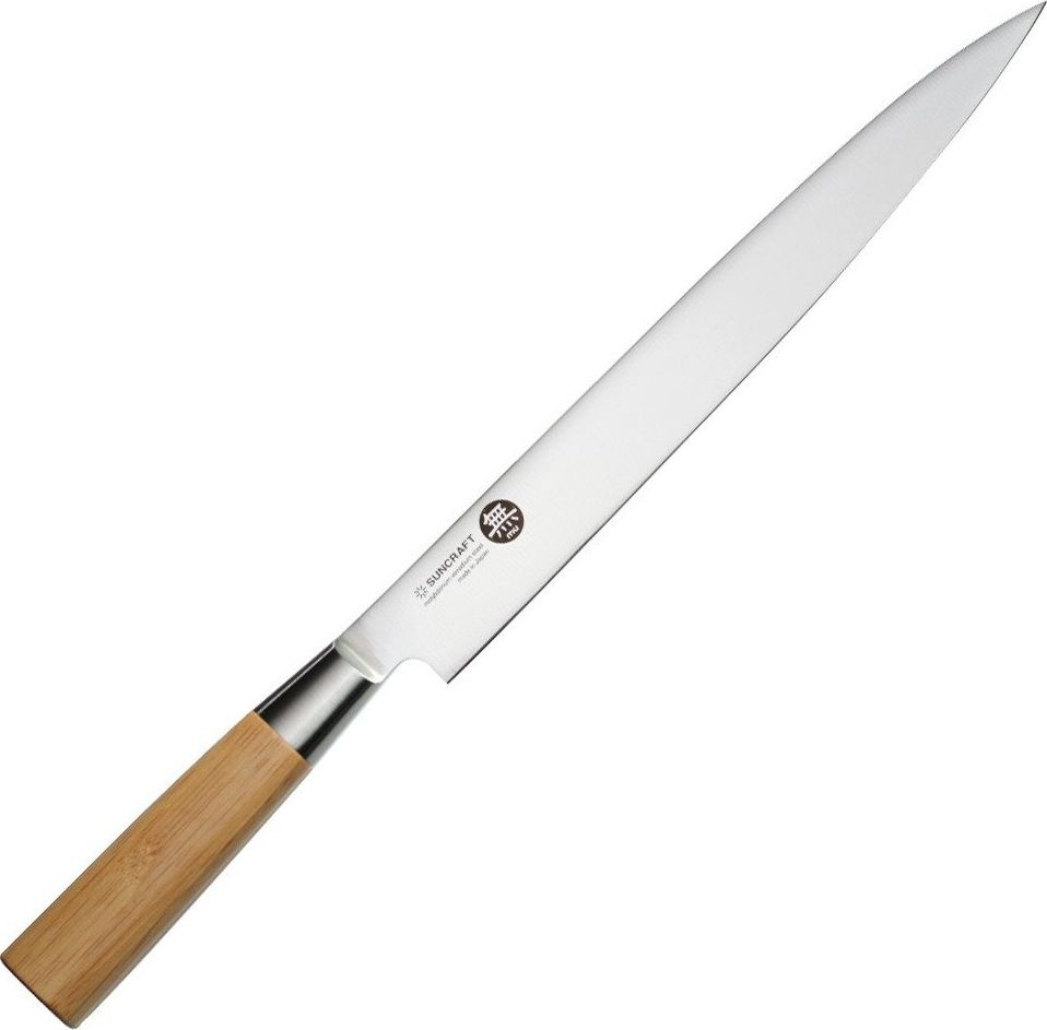 Suncraft Nóż kuchenny Suncraft MU BAMBOO Slicer 250 mm [MU-07] uniwersalny
