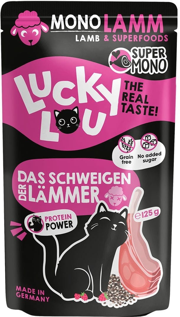 Lucky Lou SuperMono Jagnięcina saszetka 125g