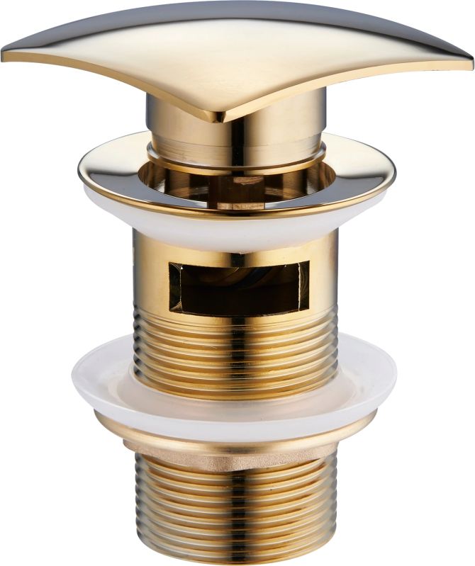 Mexen Korek automatyczny klik-klak kwadratowy złoty