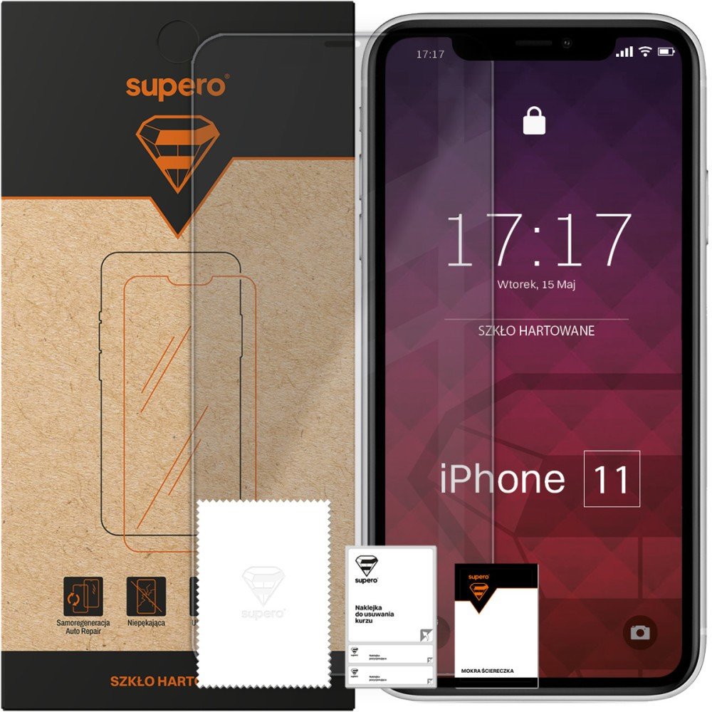 Szkło hartowane Supero do iPhone 11