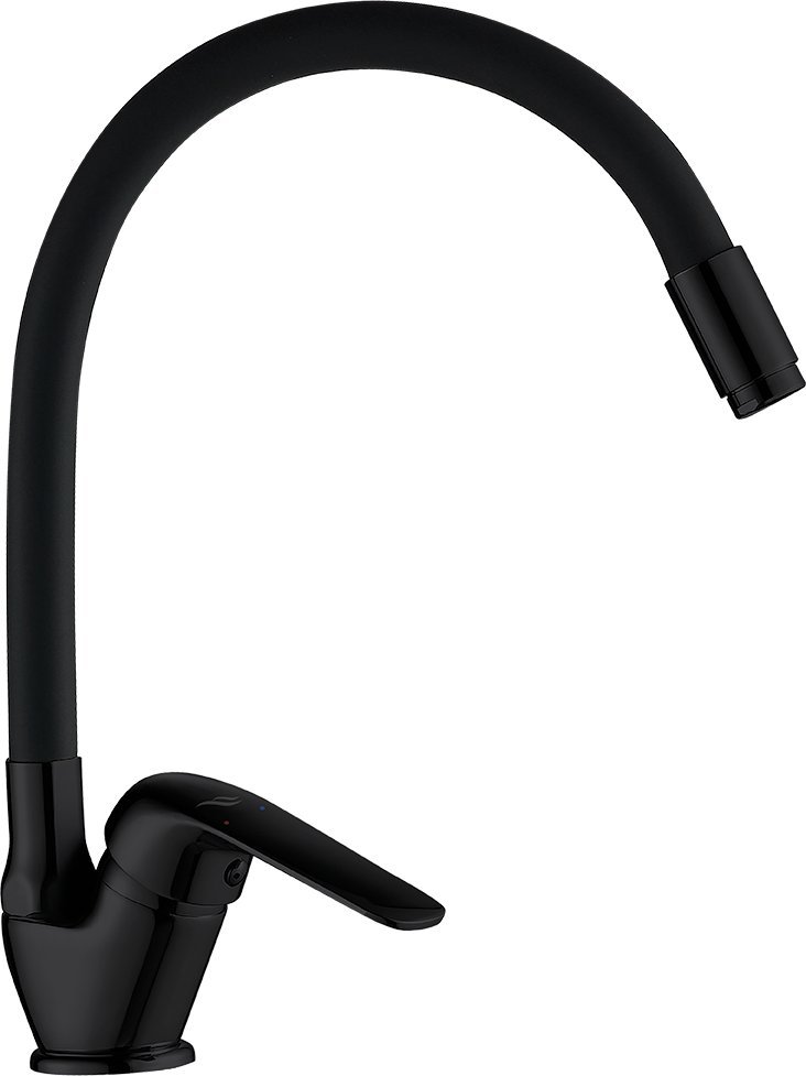 Bateria Zlewozmywakowa Stojąca Z Elastyczną Wylewką F Elza Bateria Kuchenna Czarna