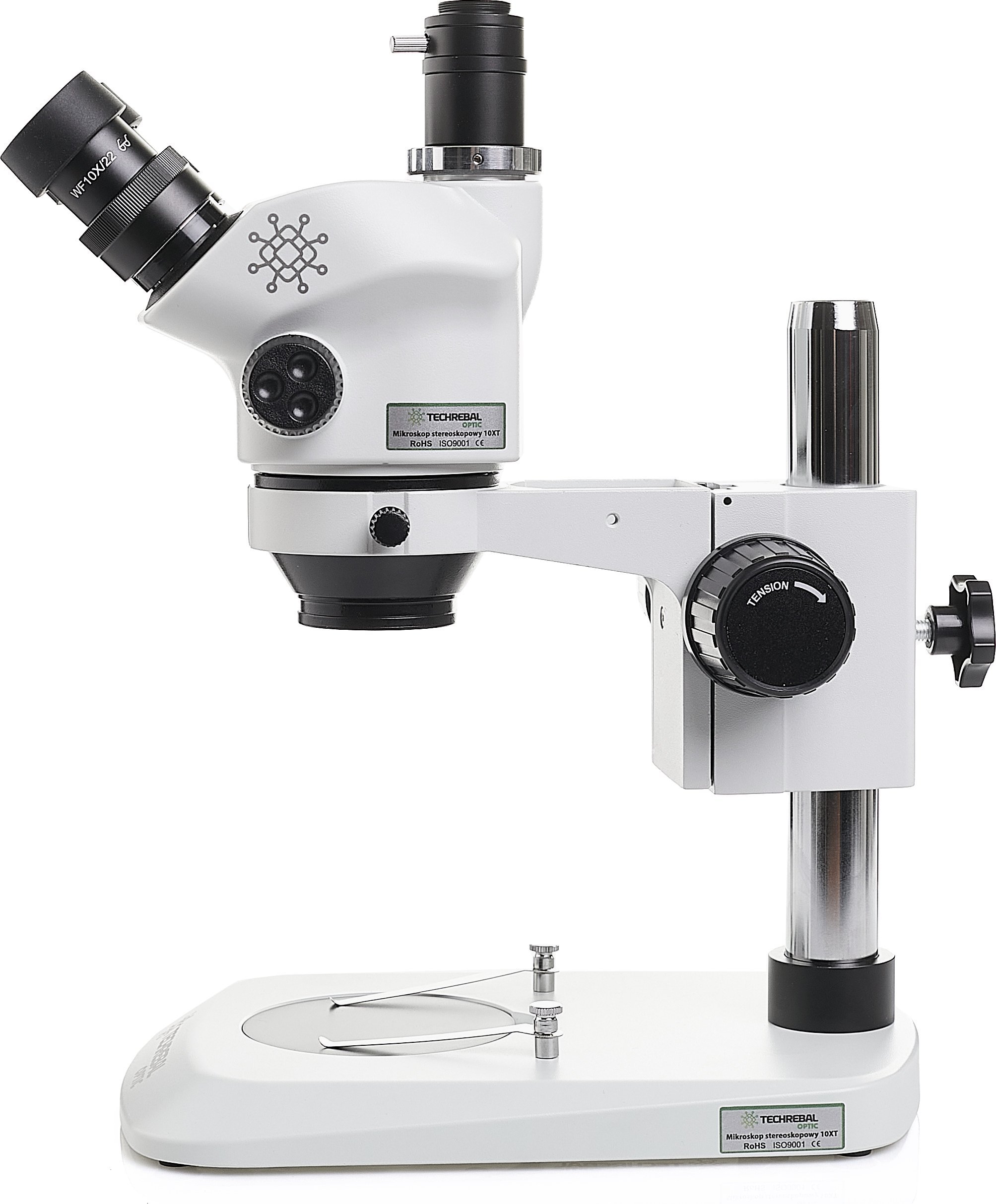 Mikroskop Stereoskopowy Optyczny Trinokularowy Techrebal 10XT 7-50x Okular
