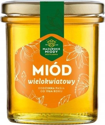 Mazurskie Miody Mazurskie Miody Miód wielokwiatowy 400g