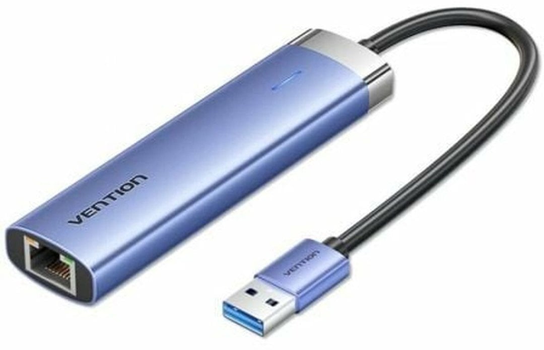 Adapter Elektryczny Vention TGFSB USB-C RJ45 x 1