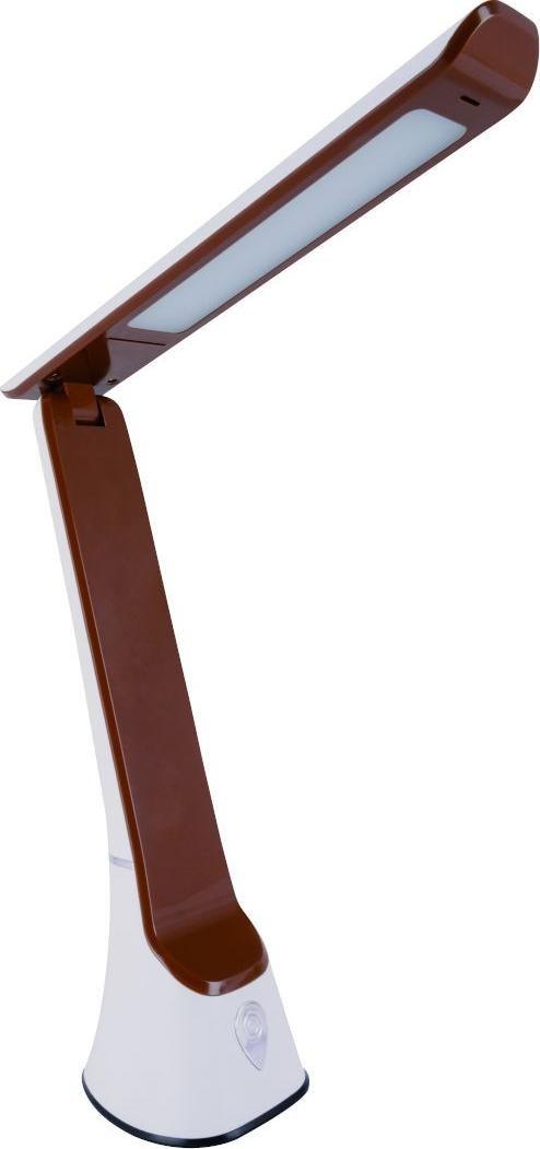 Lampka biurkowa IDEUS brązowa