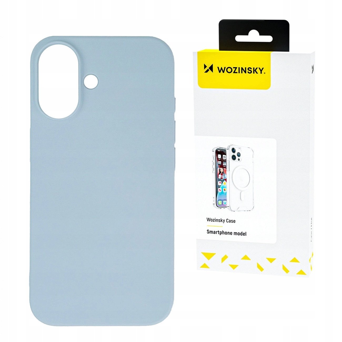 Etui Wozinsky Silicone Case elastyczne silikonowe na Samsung Galaxy S25 Ultra - niebieskie