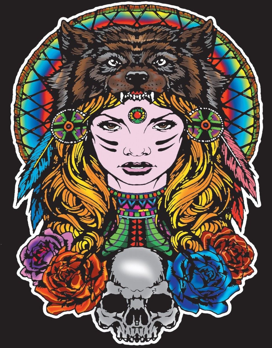 Kolorowanka Welwetowa 47x35 Wojowniczka