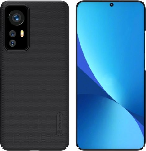 Nillkin Etui Nillkin Frosted do Xiaomi 12/12X (Czarne) uniwersalny