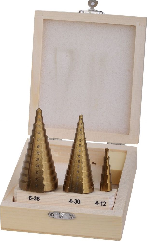 Wiertło Pro-Line stopniowe walcowe 4 6mm 3szt. (77803)