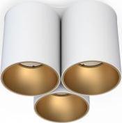 Lampa sufitowa Nowodvorski Natynkowe tuby potrójne Eye Tone 7666 plafon do jadalni biały