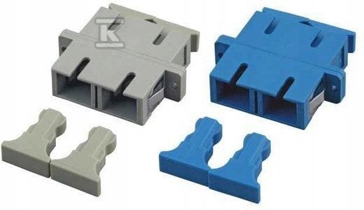 Adapter SM SC/PC duplex przezroczysty ISP 6824 2 273-13-ISP