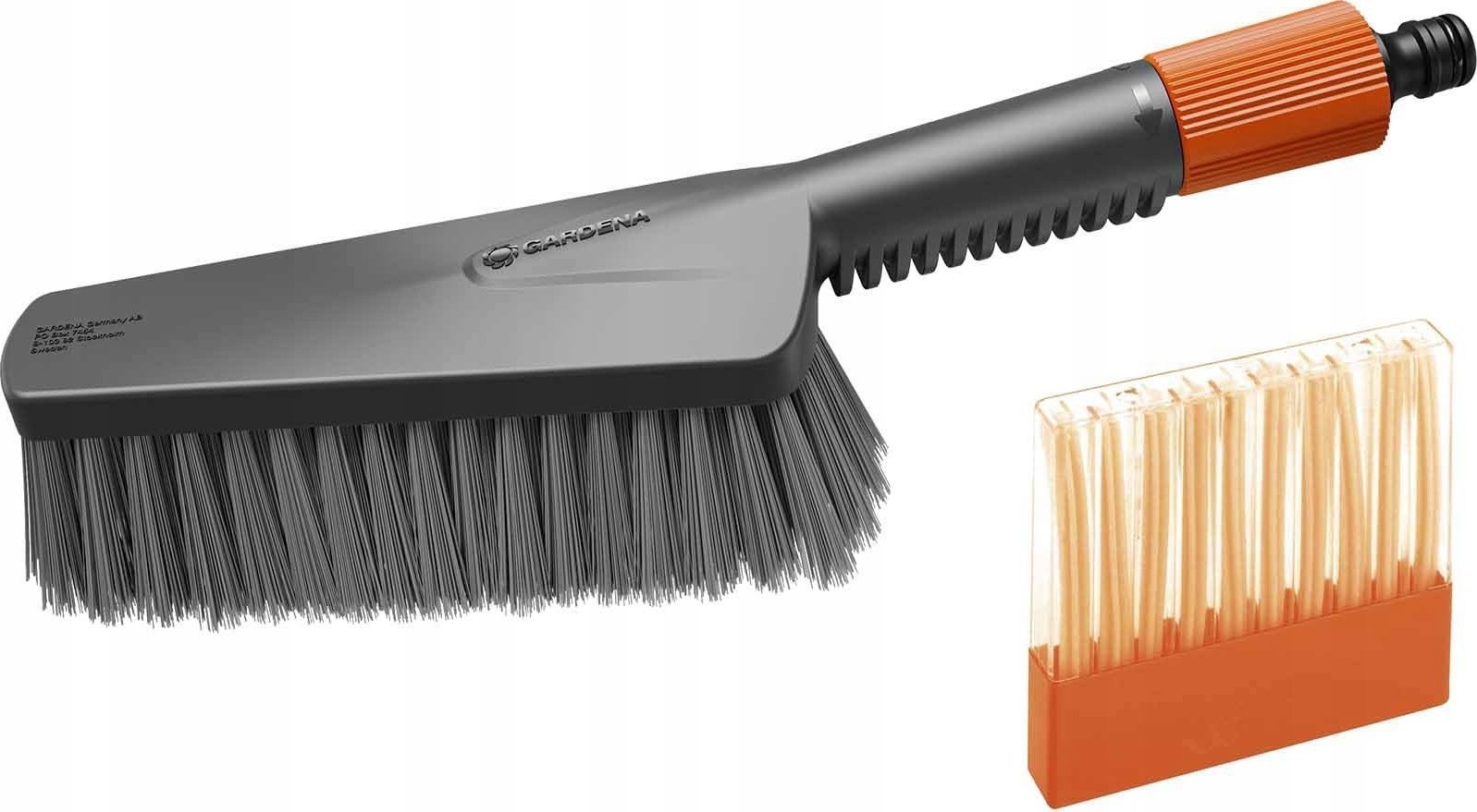 Gardena GARDENA Cleansystem washing set with hand brush M soft, washing brush (grey, incl. 10 soap sticks)