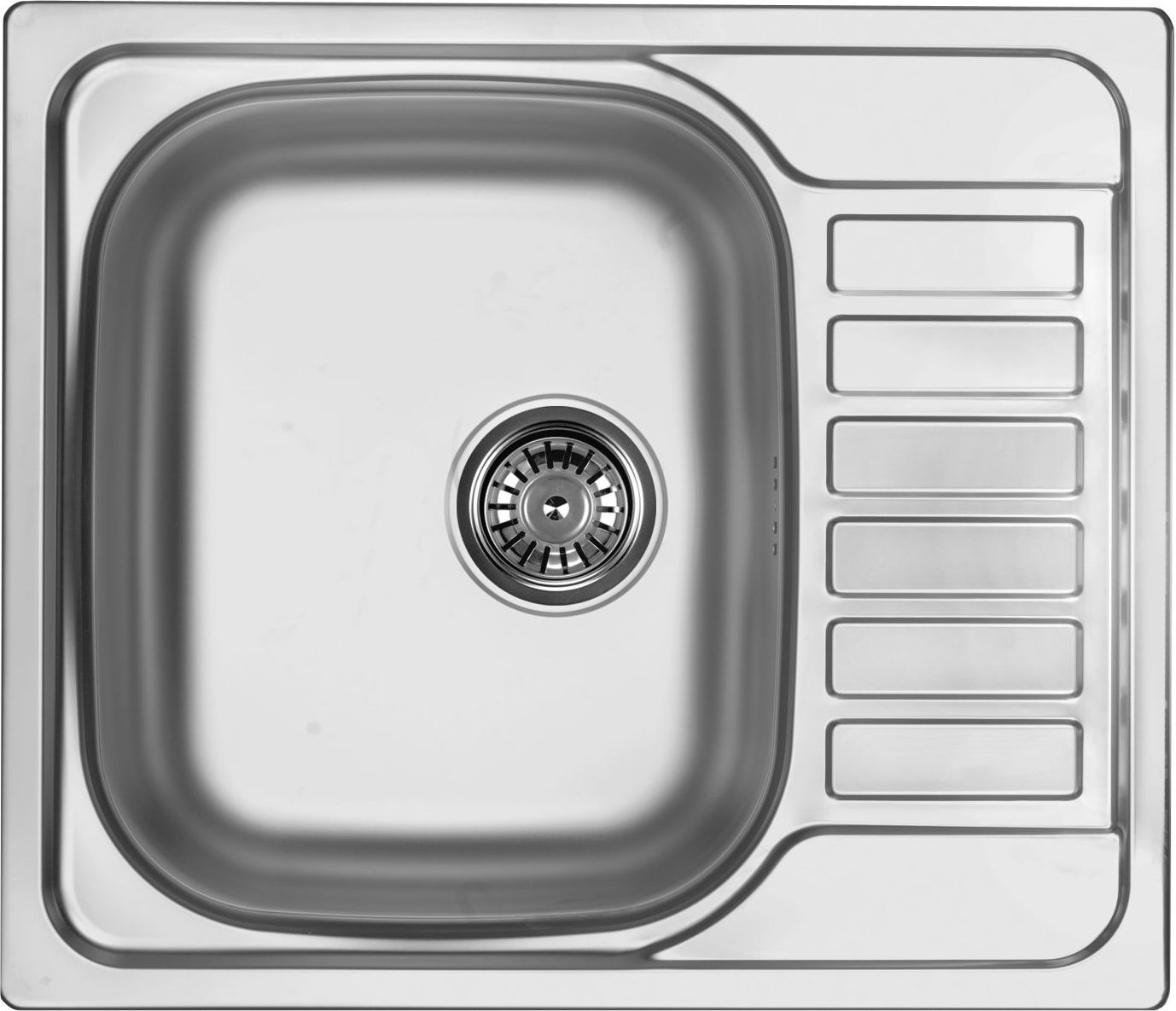 Zlewozmywak Deante 1-komorowy Soul z krótkim ociekaczem 50 x 58cm stalowy (ZEO 011A)