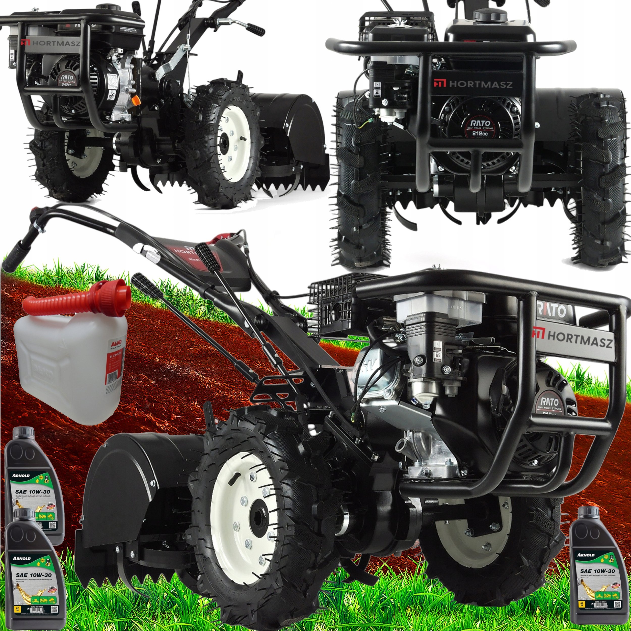 Glebogryzarka HGS ST360 R212 HORTMASZ Spalinowa z napędem