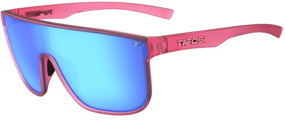 Okulary TIFOSI SANCTUM XL matte crystal pink (1 szkło Sky Blue Mirror xx% transmisji światła) (NEW 2025) (PREMIERA: 2025-04-15)