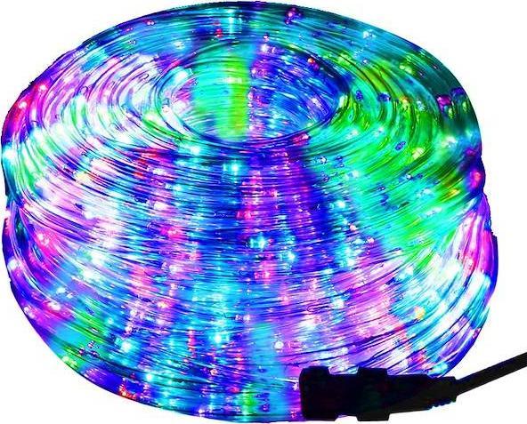 Taśma LED Springos Wąż świetlny 240 Led multikolor 10m z programatorem IP44 UNIWERSALNY