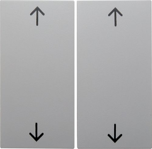 Berker Klawisz podwójny symbol strzałka biały połysk (5316448999)