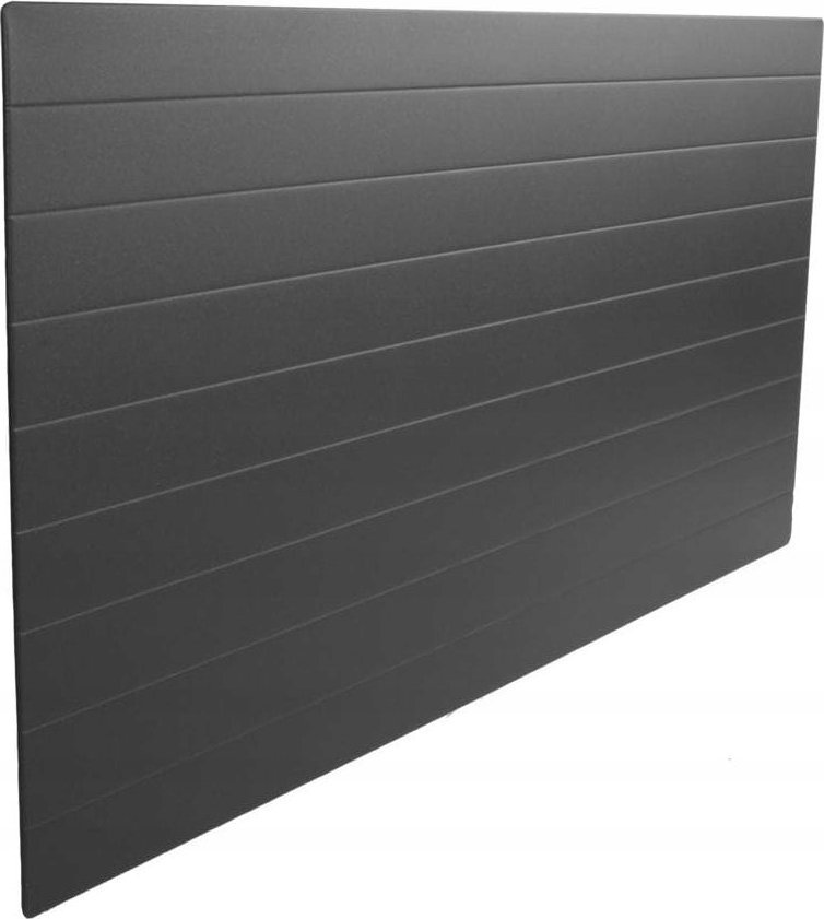 IDMAR Panel dekoracyjny 600x1200 z przetłoczeniami poziomymi antracyt VERDE; PDVPI600X120.67AT