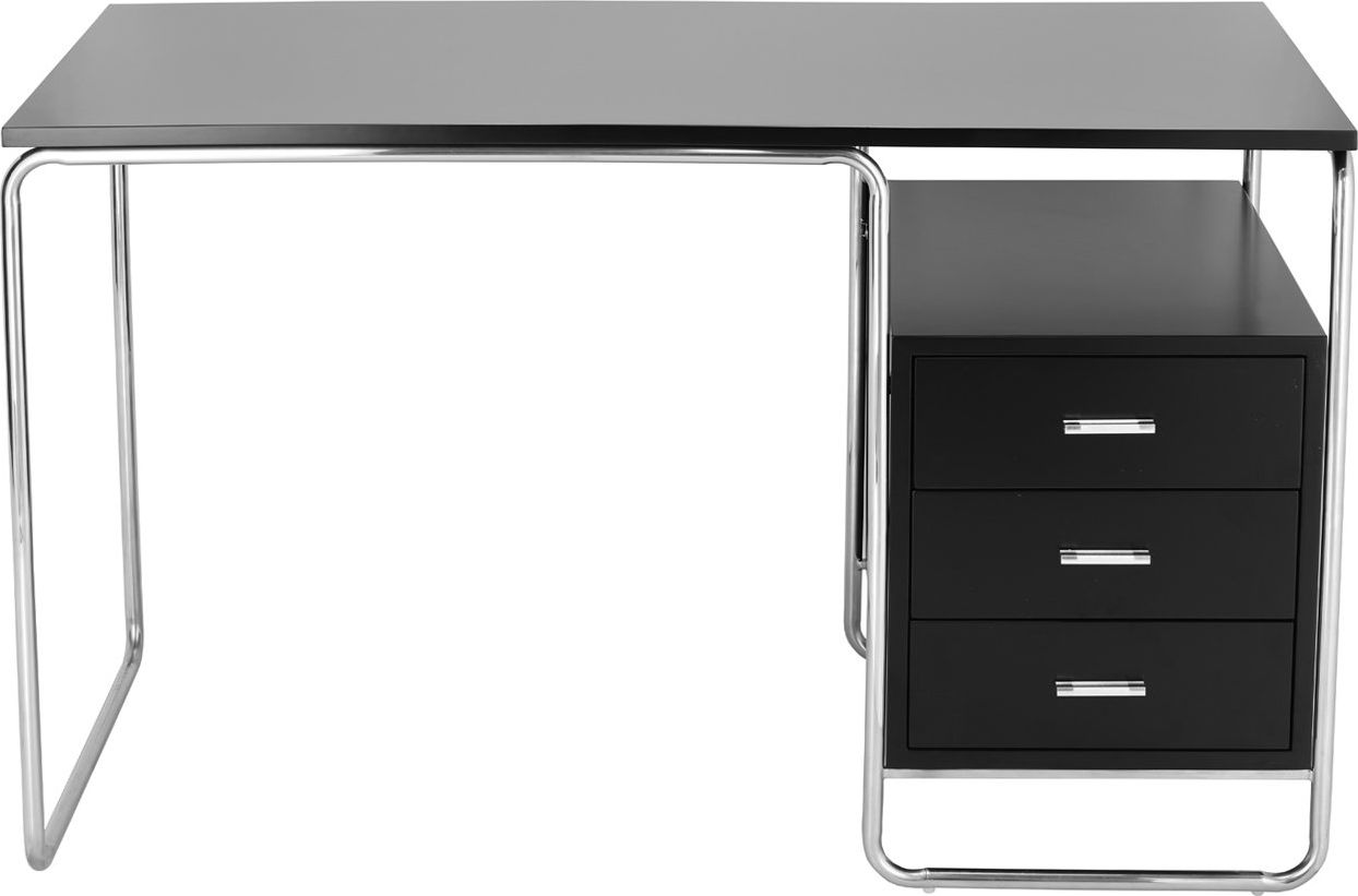 Biurko Intesi Thon Czarne 120 cm x 60 cm