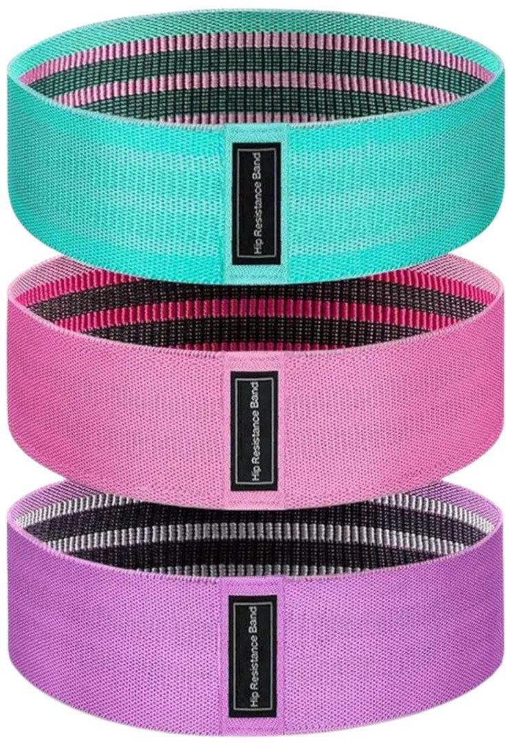 zestaw gum do ćwiczeń mini X-sport - pastelowy