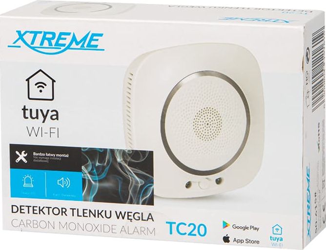 Xtreme Detektor czujnik czadu TC20 230V