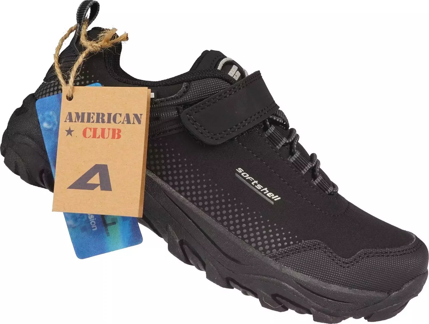 American Club Dziecięce buty trekkingowe American Club WT-184/24 sportowe buty softshell 32