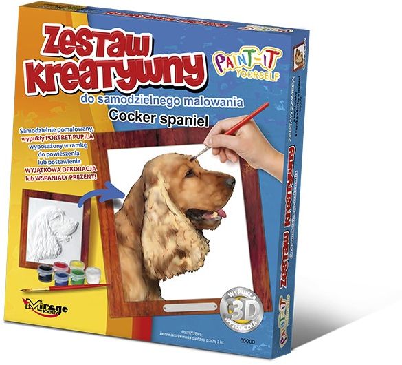 Zestaw kreatywny Cocker spaniel
