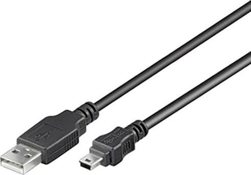 Kabel USB PremiumCord USB-A - miniUSB 2 m Czarny (ku2m2a)