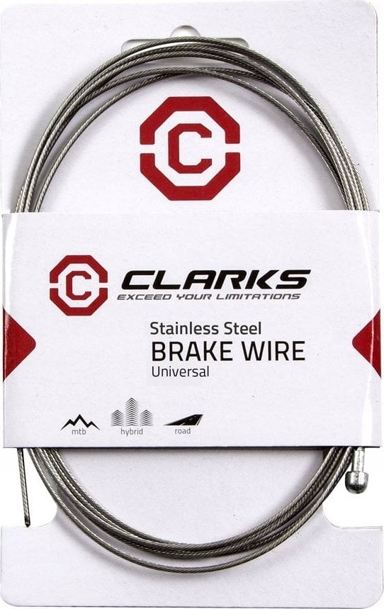 Clarks Linka hamulca, Stal nierdzewna, Szosa CLA-W6052