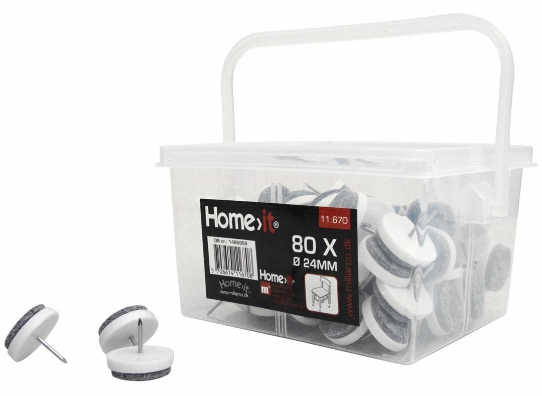 Glidesøm med filt Ø24 mm. 80