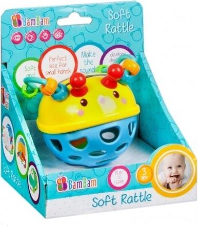BamBam Miękka grzechotka robaczek BAM BAM