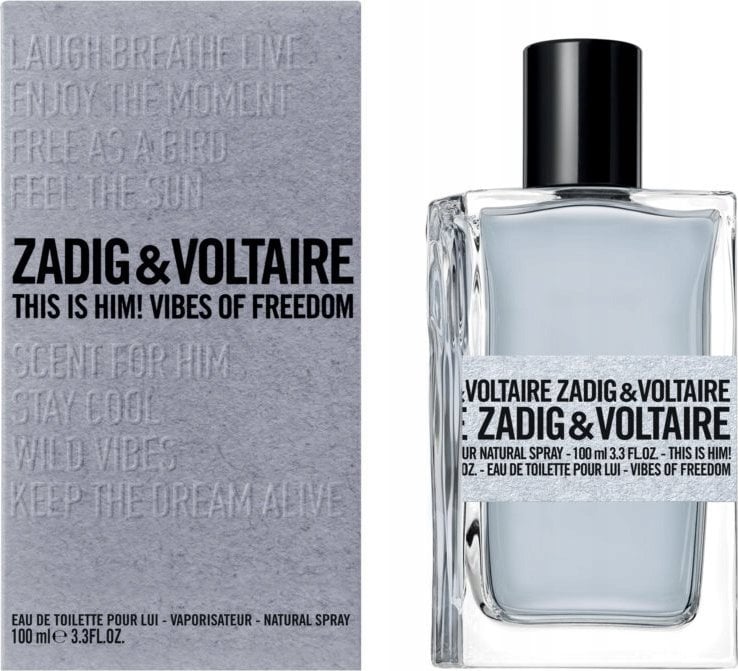 Alkotest ZADIG & VOLTAIRE This Is Him! Vibes of Freedom EDT spray 100ml