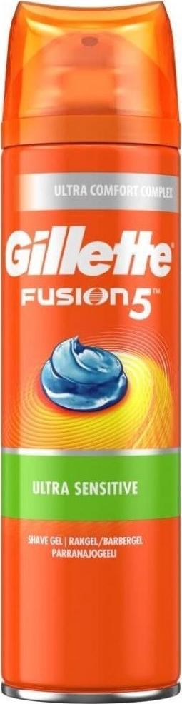 Gillette GILLETTE_Fusion 5 Shave Gel Ultra Sensitive żel do golenia 200ml