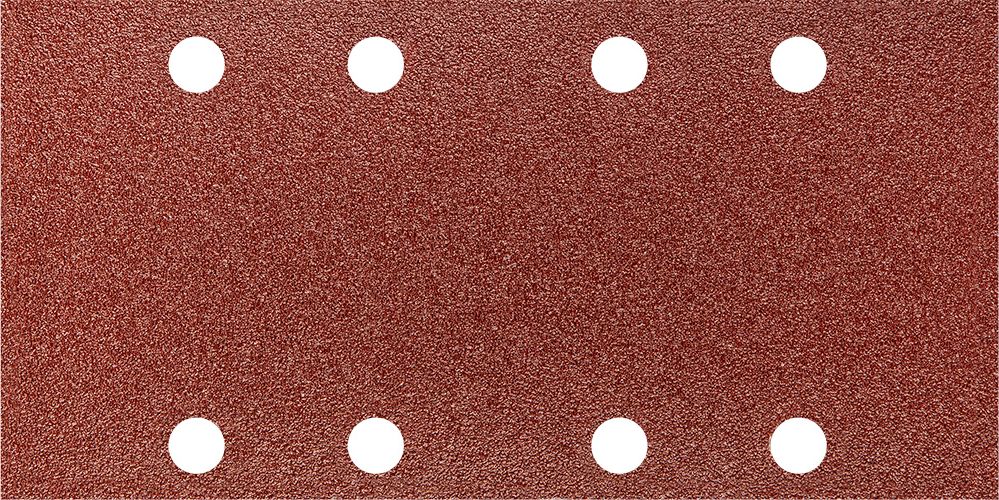 Graphite Papiery ścierne (Papier ścierny na rzep 93 x 185 mm, K80, 5 szt., z otworami)