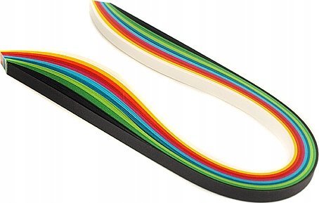 CreativeHobby Paski do quillingu 5 mm 100 sztuk - mix I