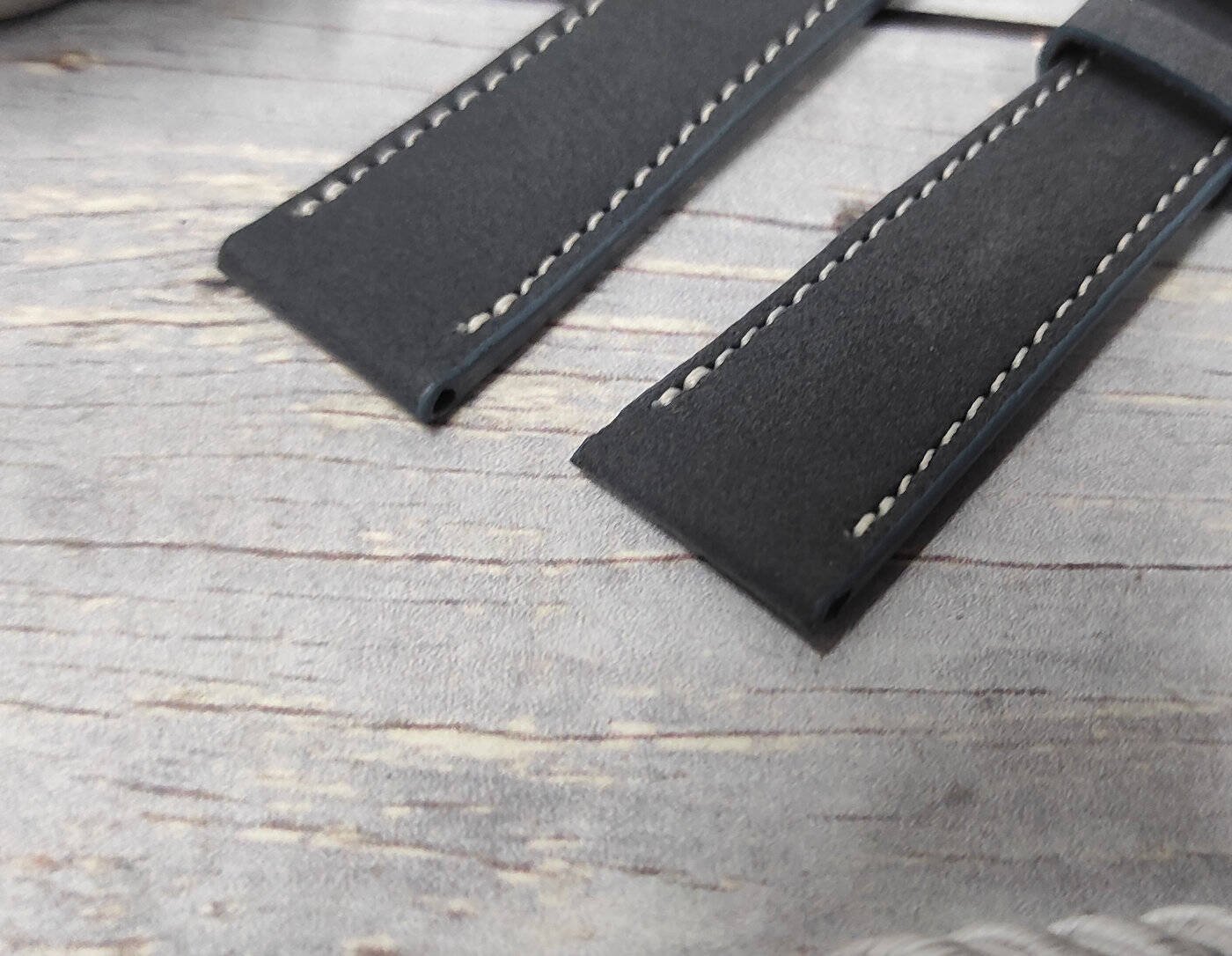 Lavvu Skórzany pasek do zegarka 22 mm Lavvu LSAAL22 skóra licowa