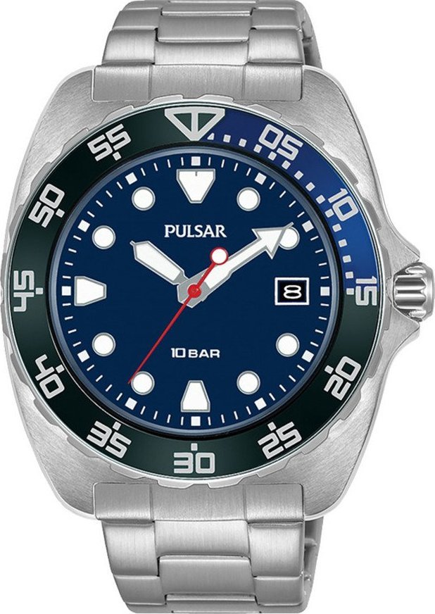 Zegarek Pulsar Zegarek męski Pulsar PS9673X1 srebrny