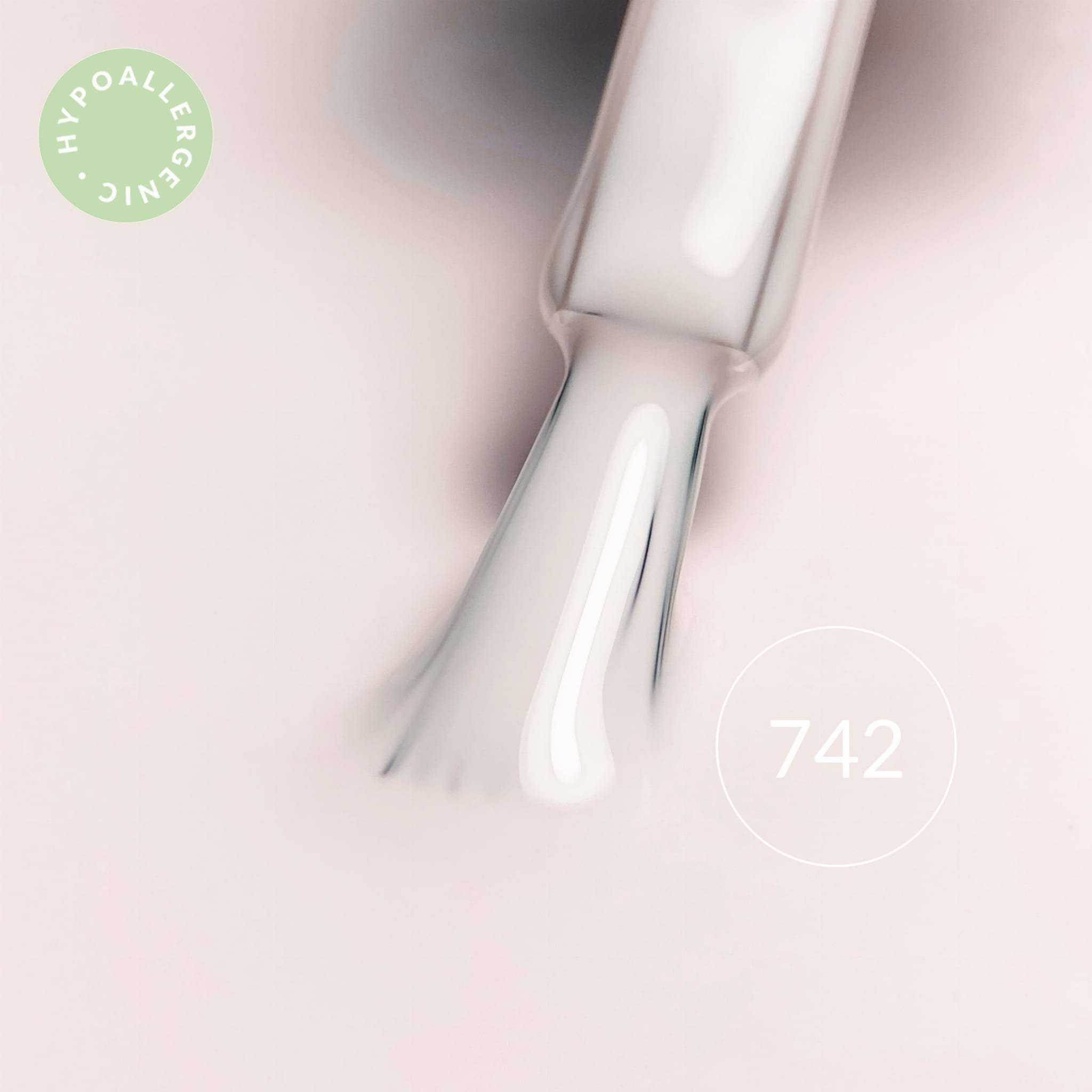 Cosmetics Zone Cosmetics Zone Lakier hybrydowy hipoalergiczny porcelanowy róż 7ml Porcelain Skin 742