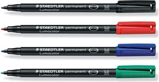 Staedtler Foliopisy Lumocolor M 0,8mm 4szt. (ST1094)